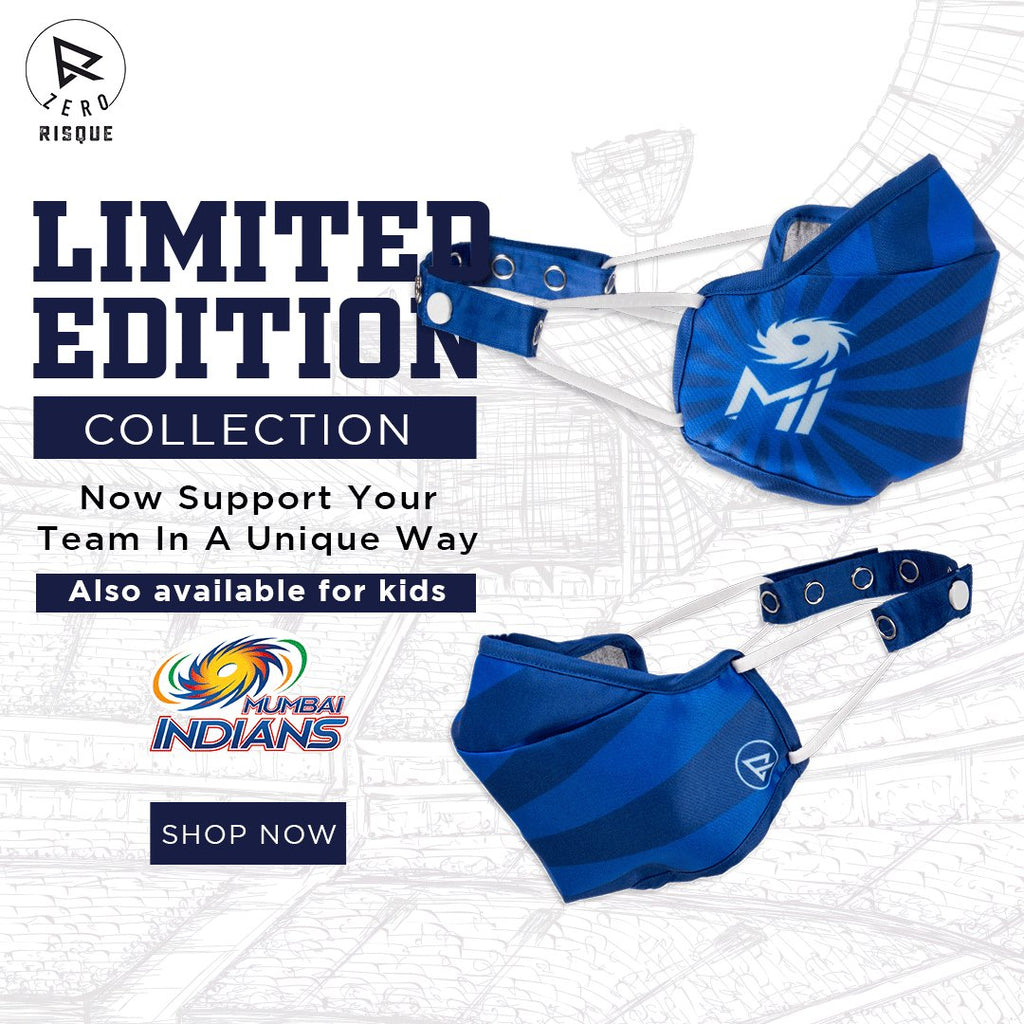 Limited Edition Merchandise Mumbai Indians Face Cover