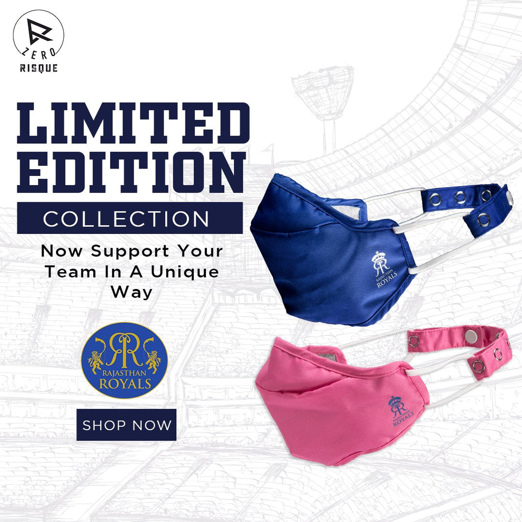 Limited Edition Merchandise Rajasthan Royals Face Cover